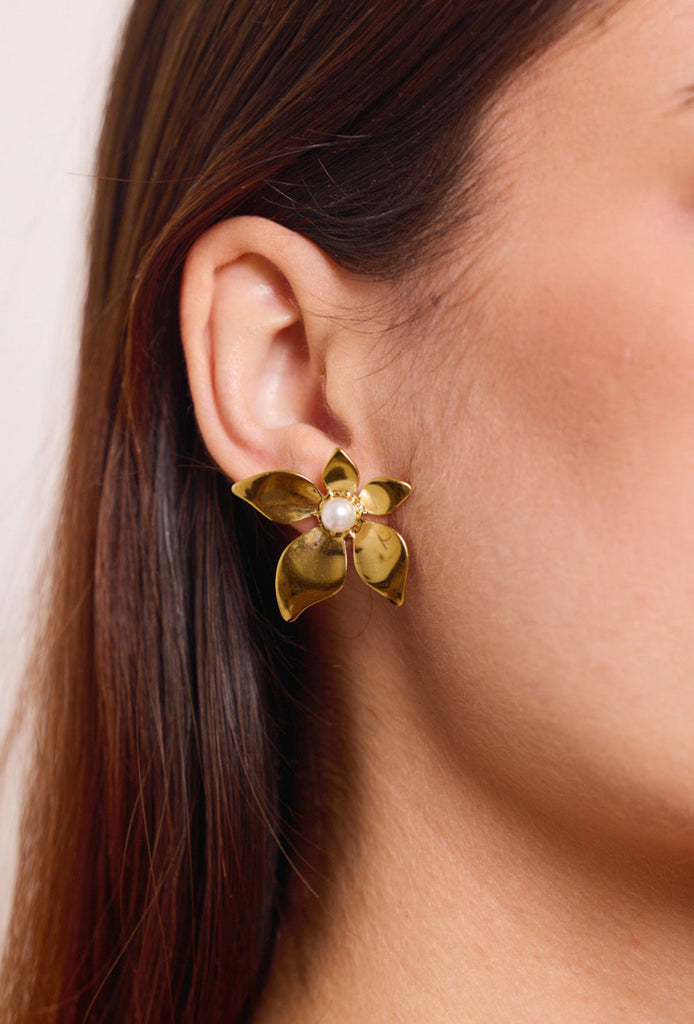 Women's French Fashion Earrings Online - Bellite