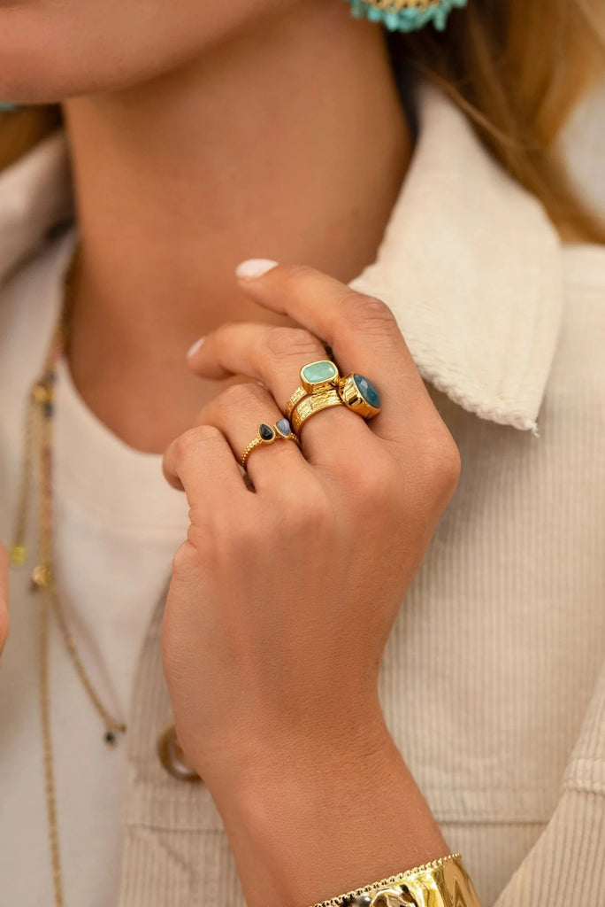 Women's French Fashion Rings Online - Bellite