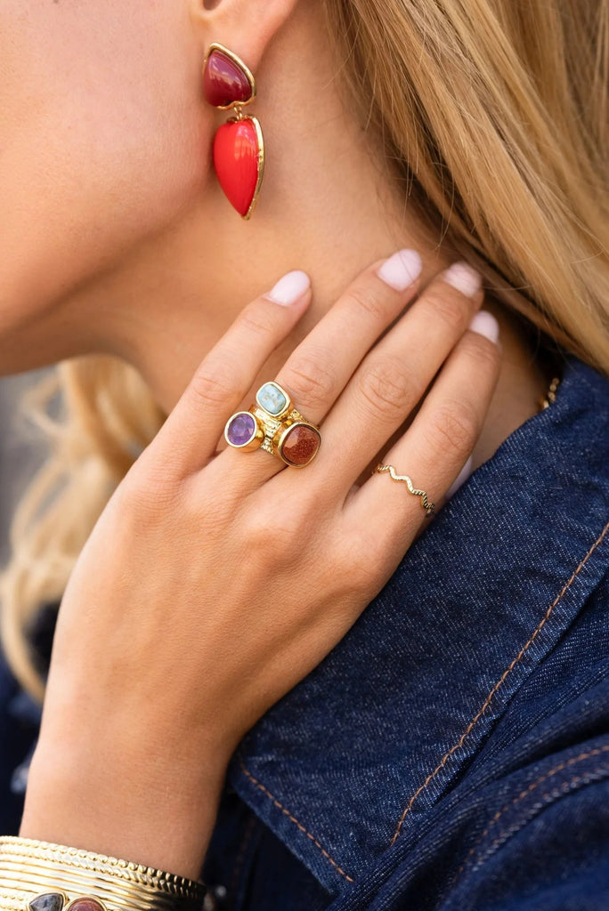 Women's French Fashion Rings Online - Bellite