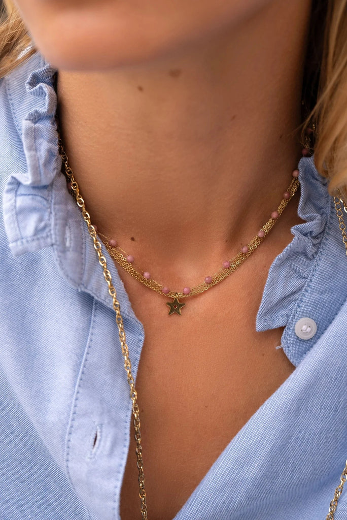 Women's French Fashion Necklaces Online - Bellite