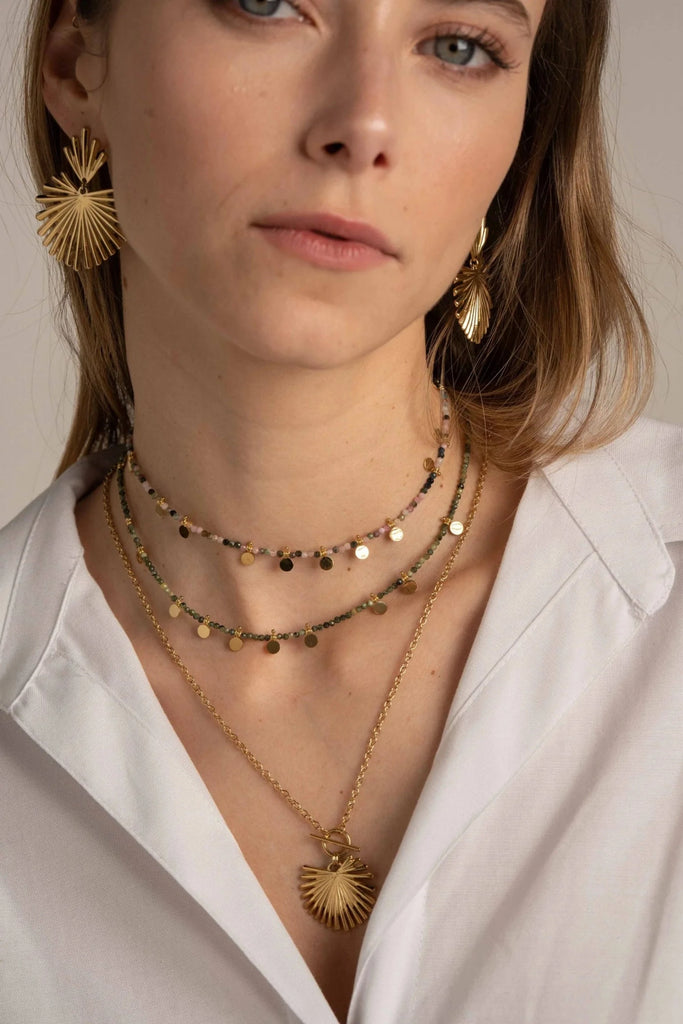 Women's French Fashion Necklaces Online - Bellite