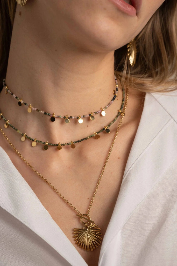 Women's French Fashion Necklaces Online - Bellite