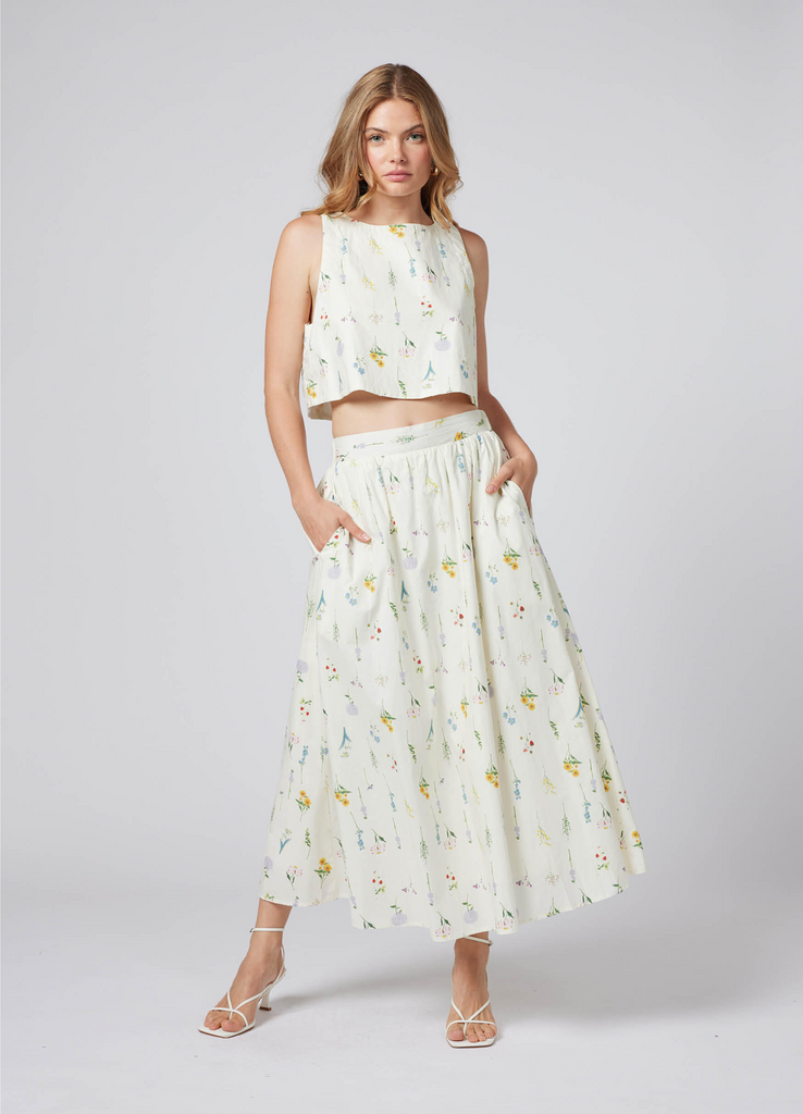 Women's French Fashion Skirts Online - Bellite